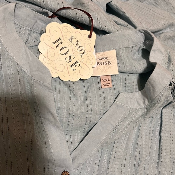 Knox Rose Blue Dress Size XXL NWT - Picture 4 of 6